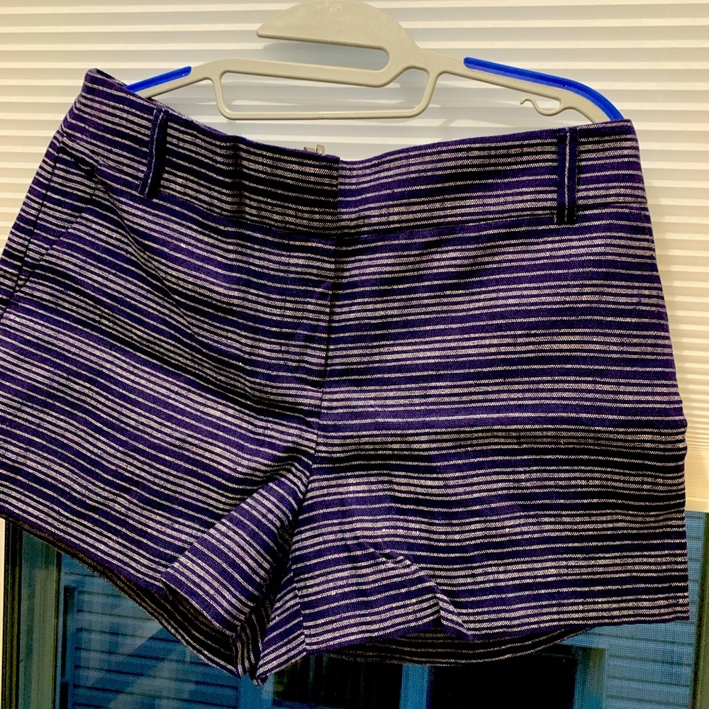 Brand new dark blue and white shorts